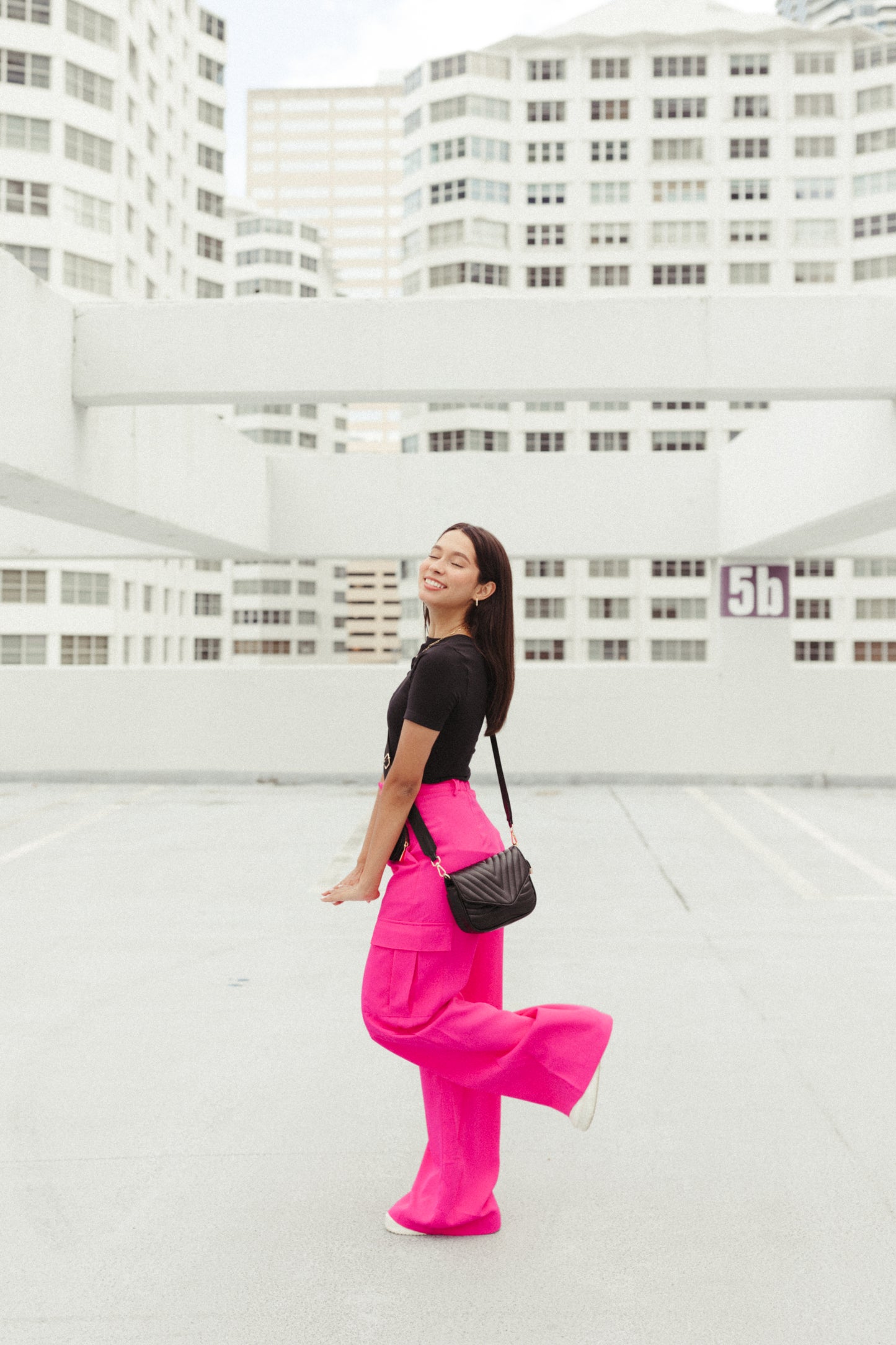 LAS VEGAS — bold cargo pants with runway energy