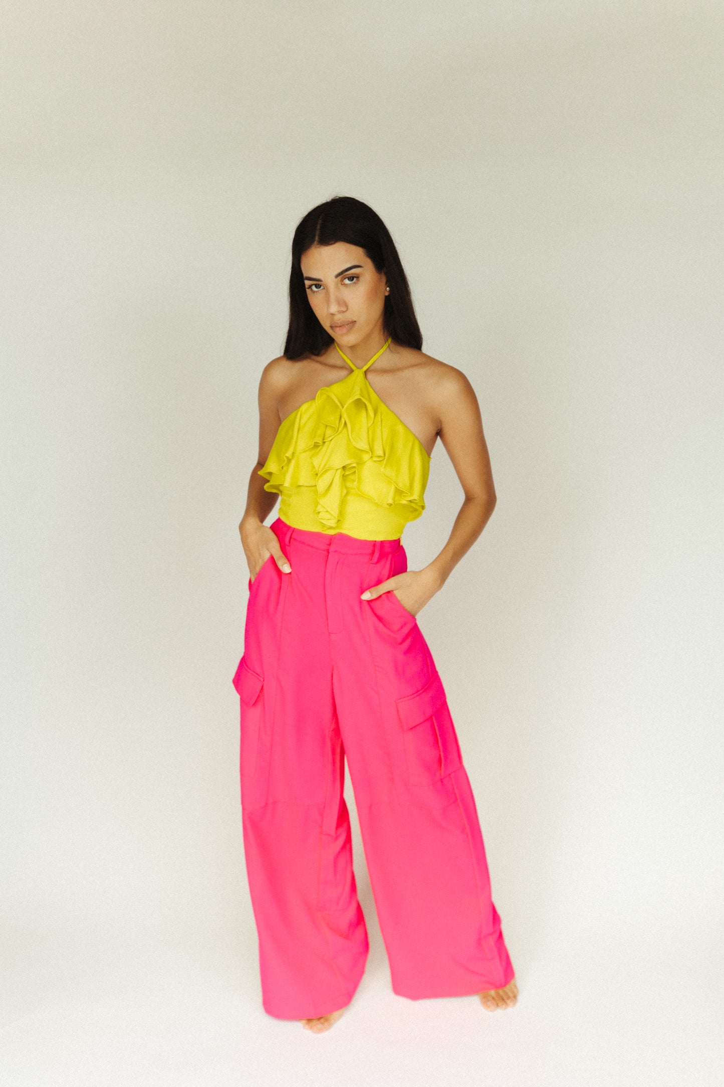 LAS VEGAS — bold cargo pants with runway energy