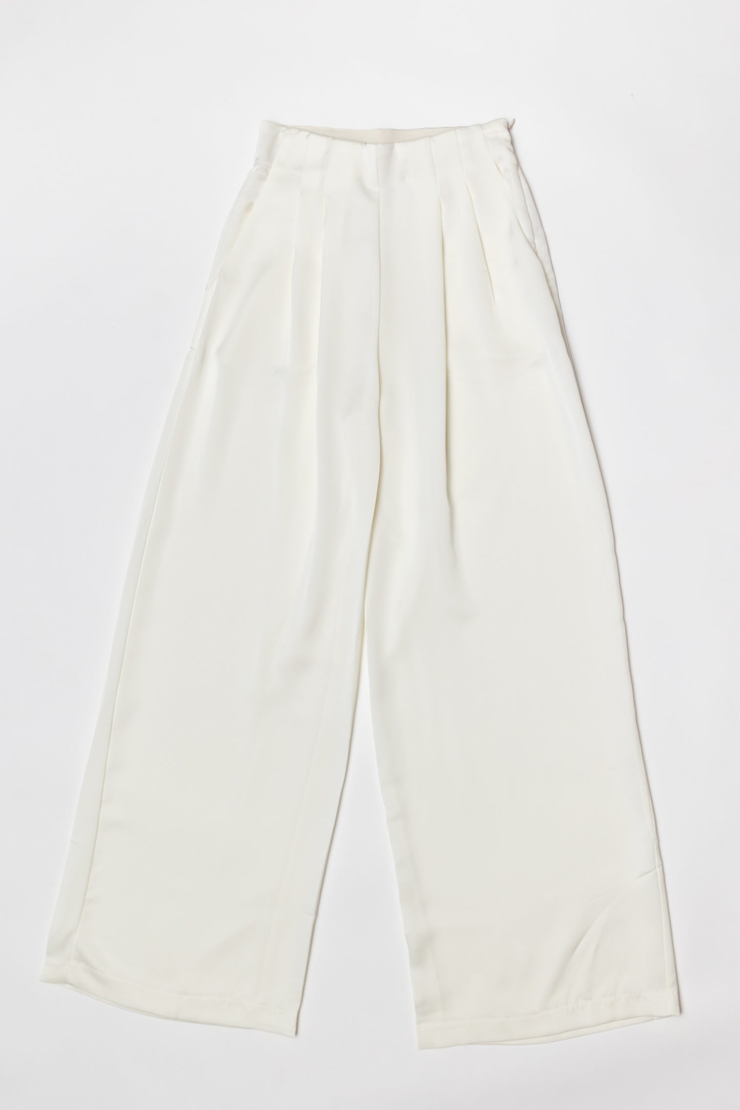 MYKONOS – Pleated waist flare pants