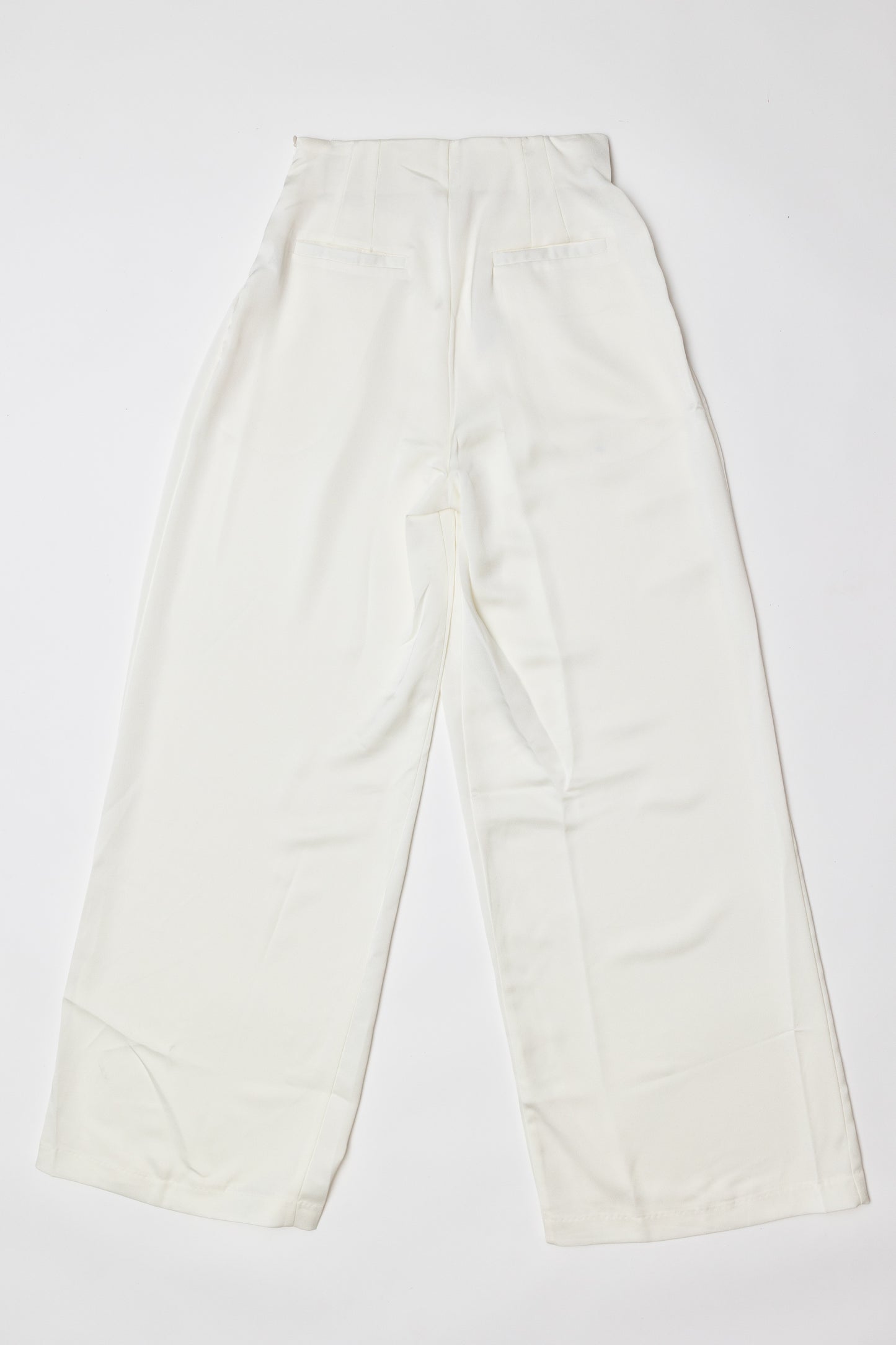 MYKONOS – Pleated waist flare pants